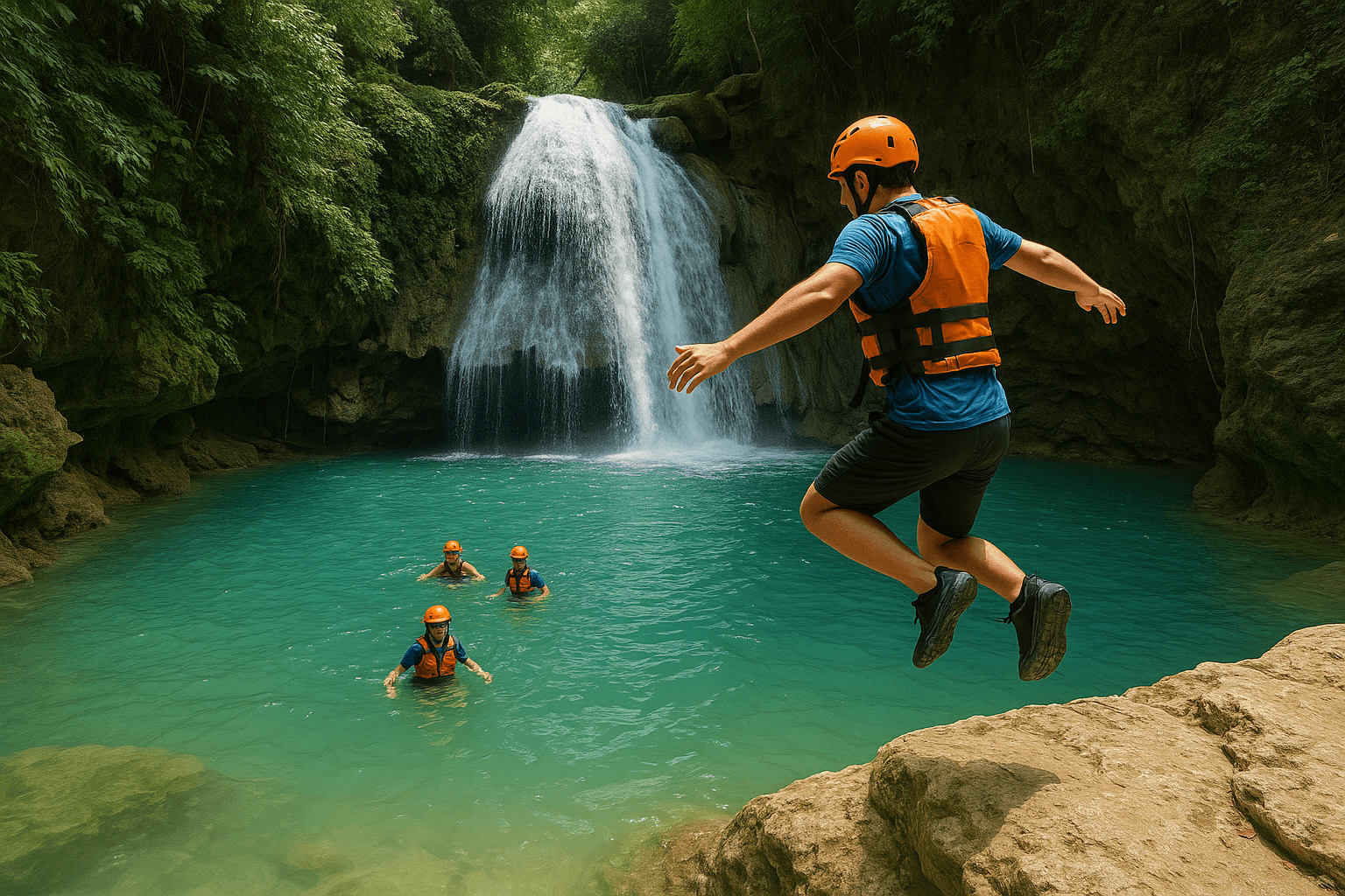 Kawasan Falls Canyoneering (Badian)