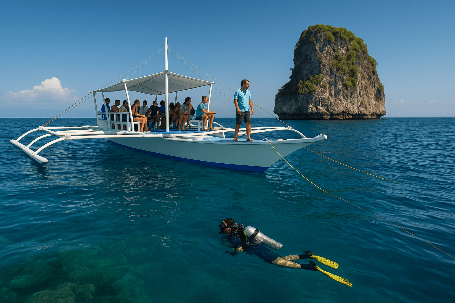 Pescador Island Hopping & Diving