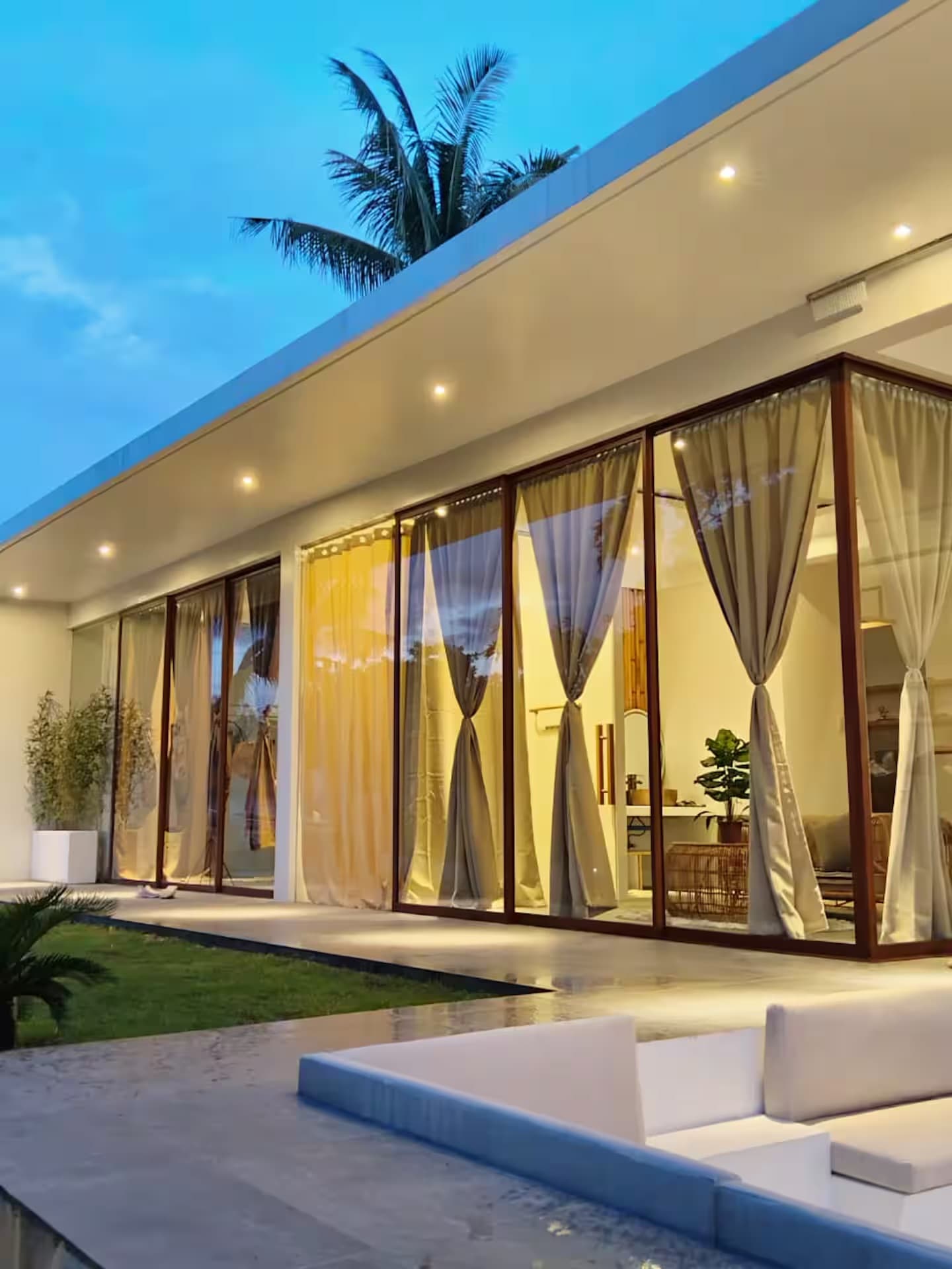 Villa Silana rooms view from outside