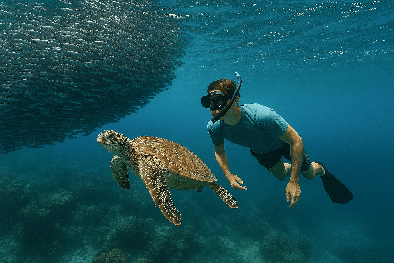 Moalboal Sardine Run